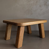 Handmade Minimalist Oak Stool