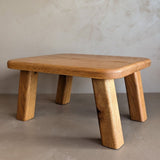 Handmade Minimalist Oak Stool