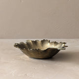 Vintage Freeform Brass Bowl