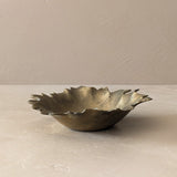 Vintage Freeform Brass Bowl