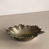 Vintage Freeform Brass Bowl