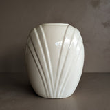 Vintage Postmodern Cream Vase