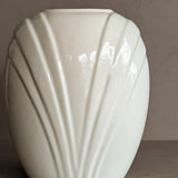 Vintage Postmodern Cream Vase