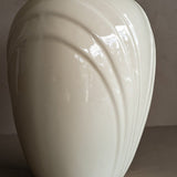 Vintage Postmodern Cream Vase