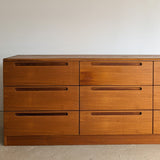 Vintage Jesper Teak Nine-Drawer Dresser