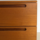Vintage Jesper Teak Nine-Drawer Dresser