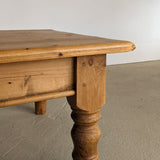 Vintage English Pine Coffee Table