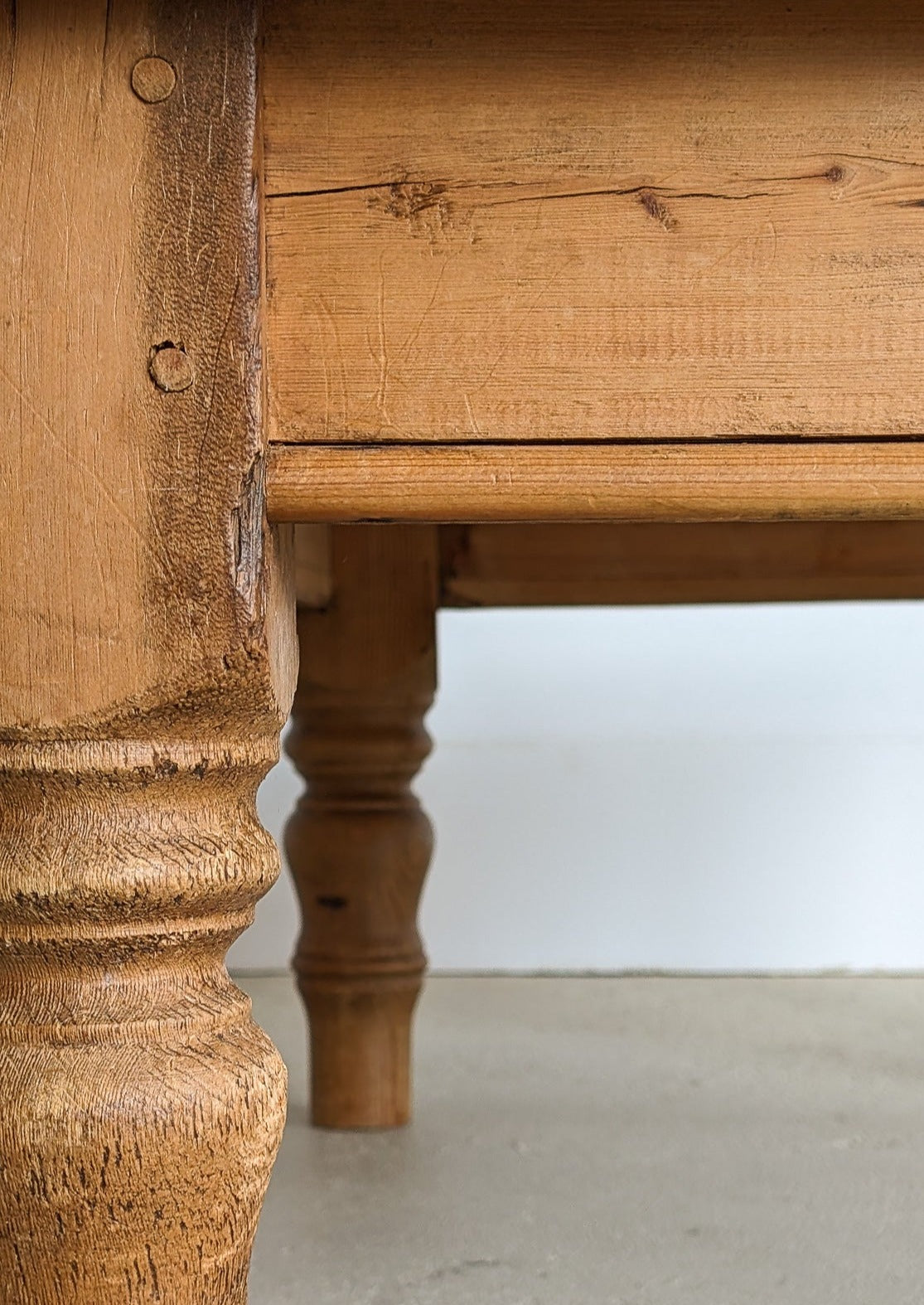 Vintage English Pine Coffee Table