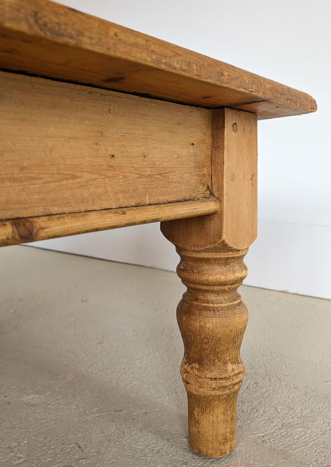 Vintage English Pine Coffee Table