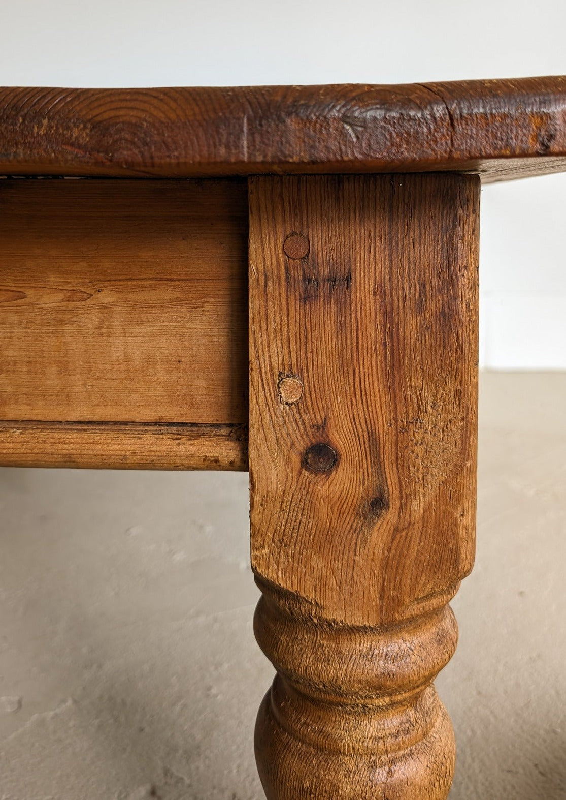 Vintage English Pine Coffee Table