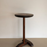 Vintage Tenneffee Furniture Corp Wooden T-Base Side Table