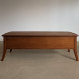 Rare Vintage Teak Vejle Stole Møbelfabrik Coffee Table with Drawers