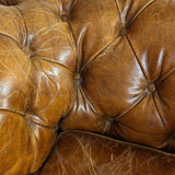 Vintage Leather Chesterfield Club Chair