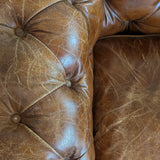 Vintage Leather Chesterfield Club Chair