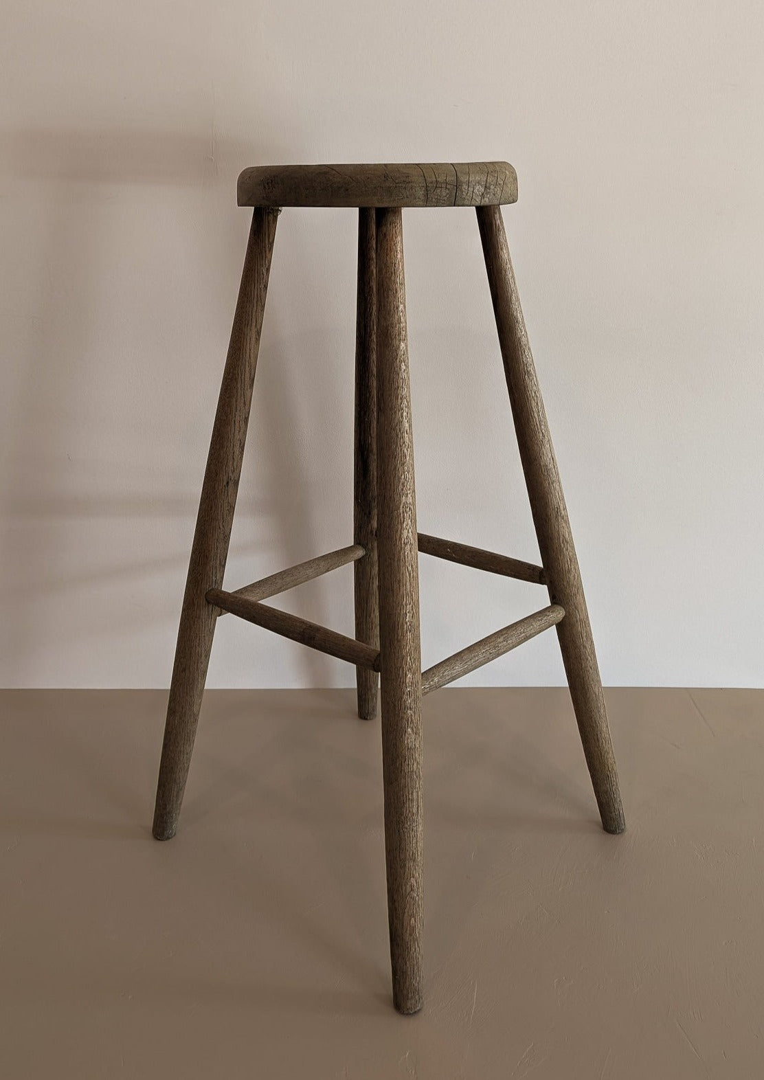 Vintage Wooden Artist's Stool