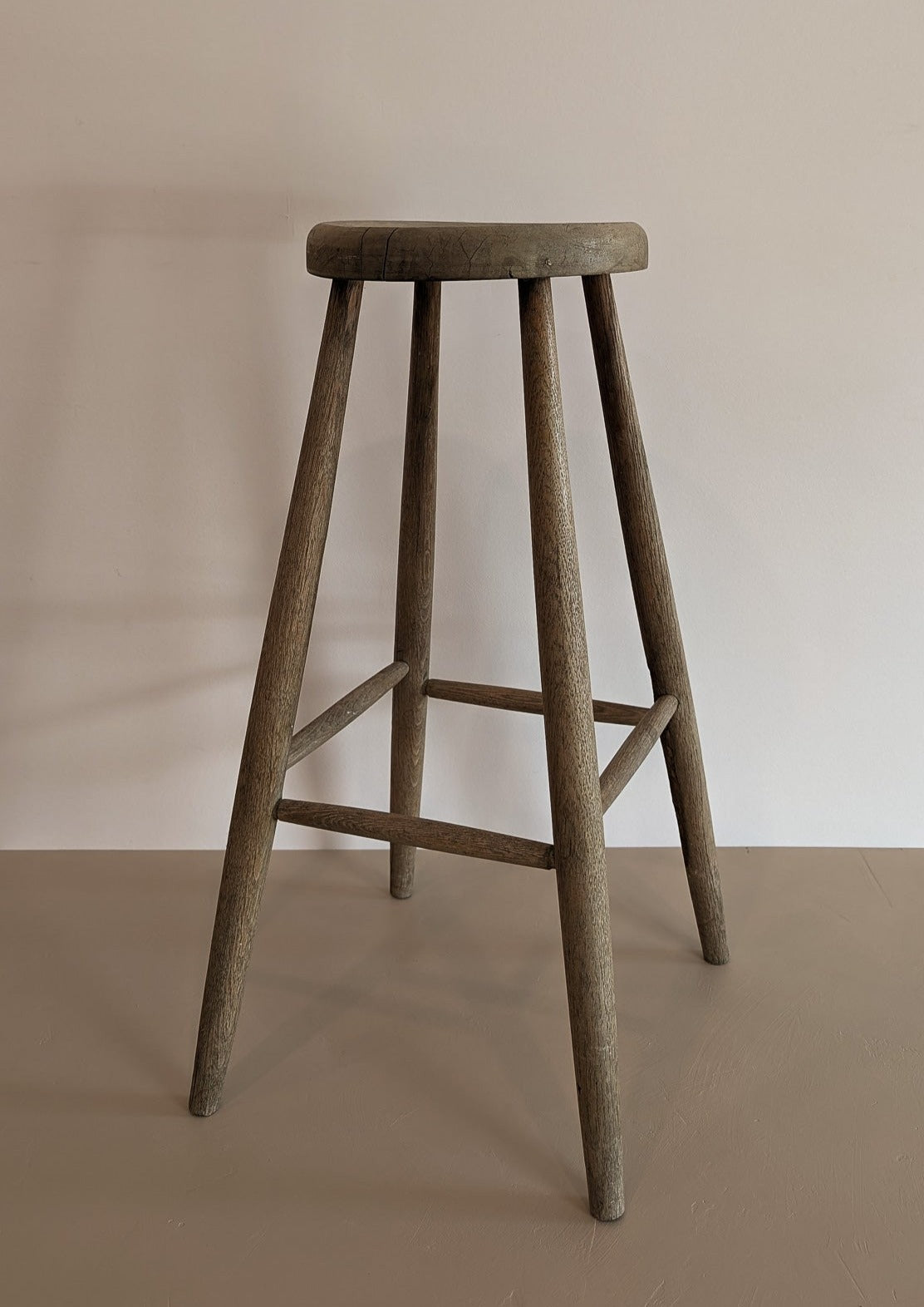 Vintage Wooden Artist's Stool