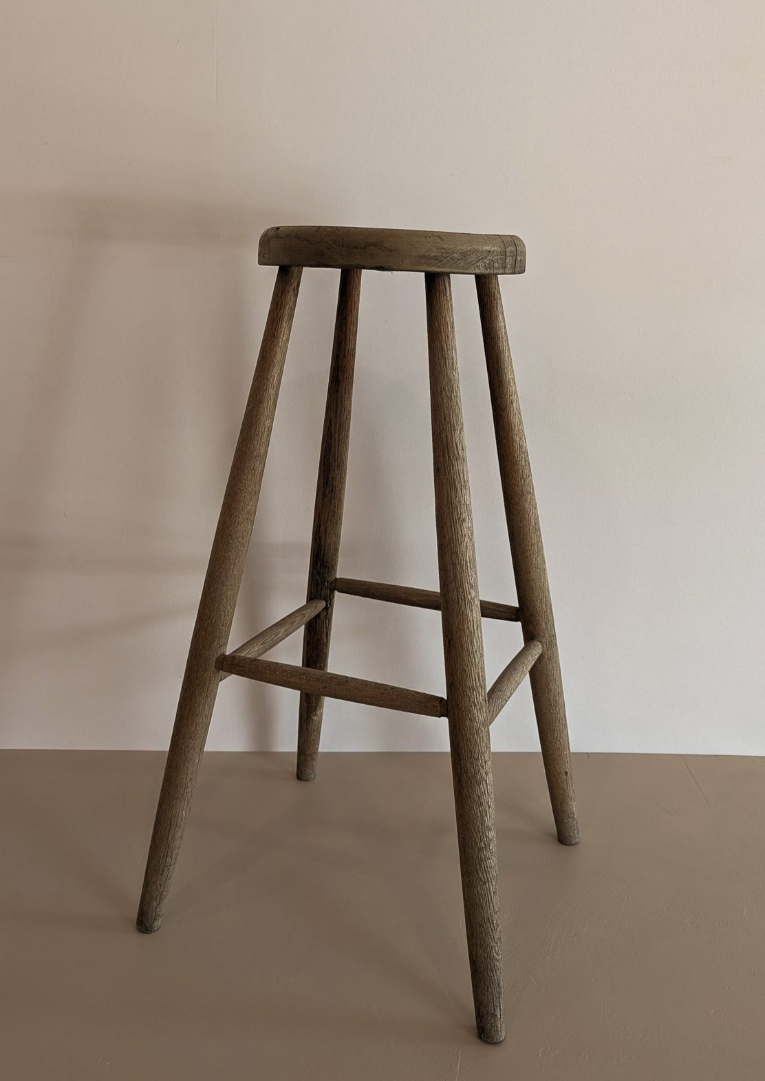 Vintage Wooden Artist's Stool