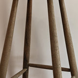 Vintage Wooden Artist's Stool