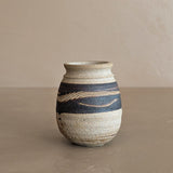 Petite Handmade Etched Studio Pottery Pot