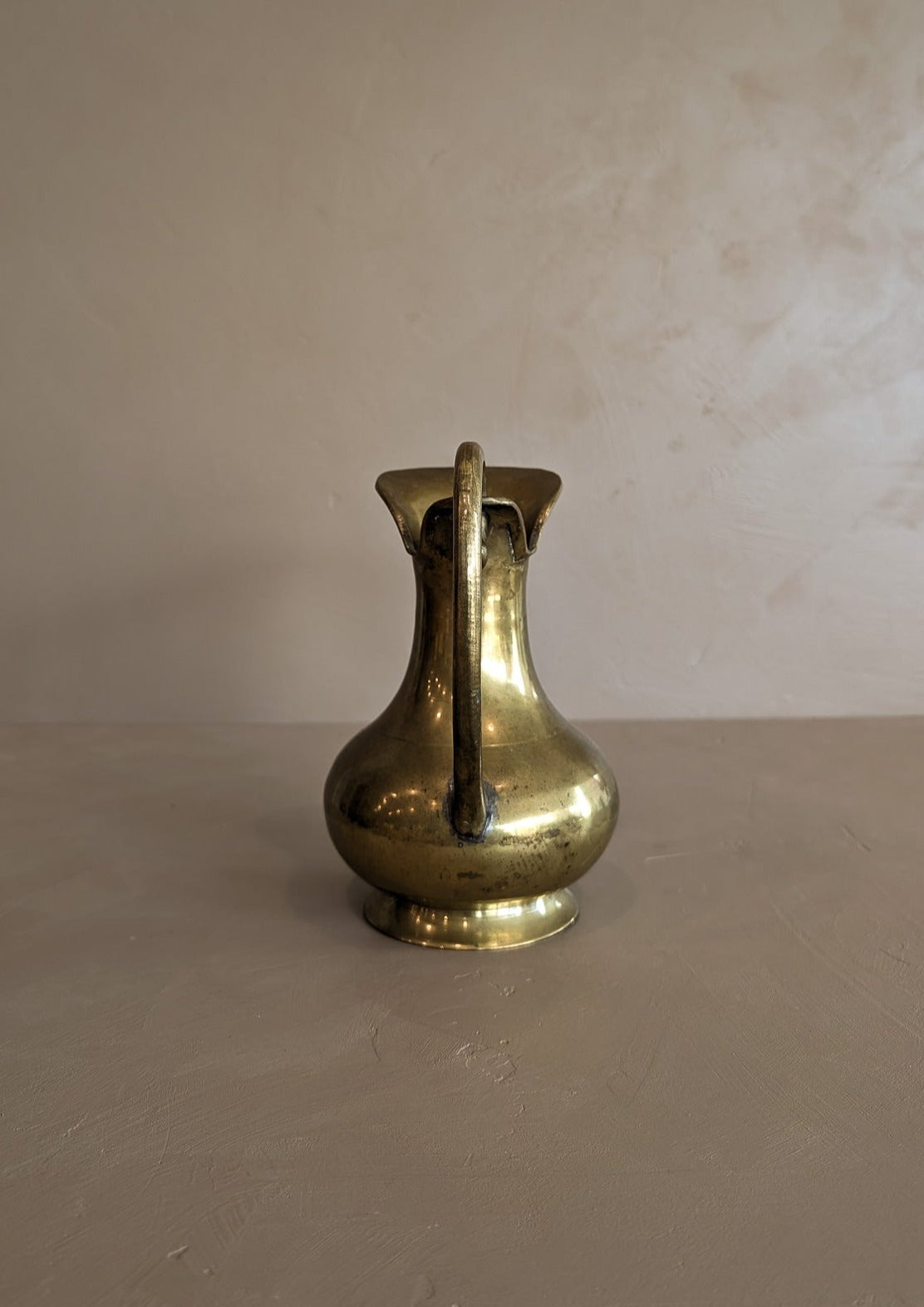 Vintage Brass Pitcher