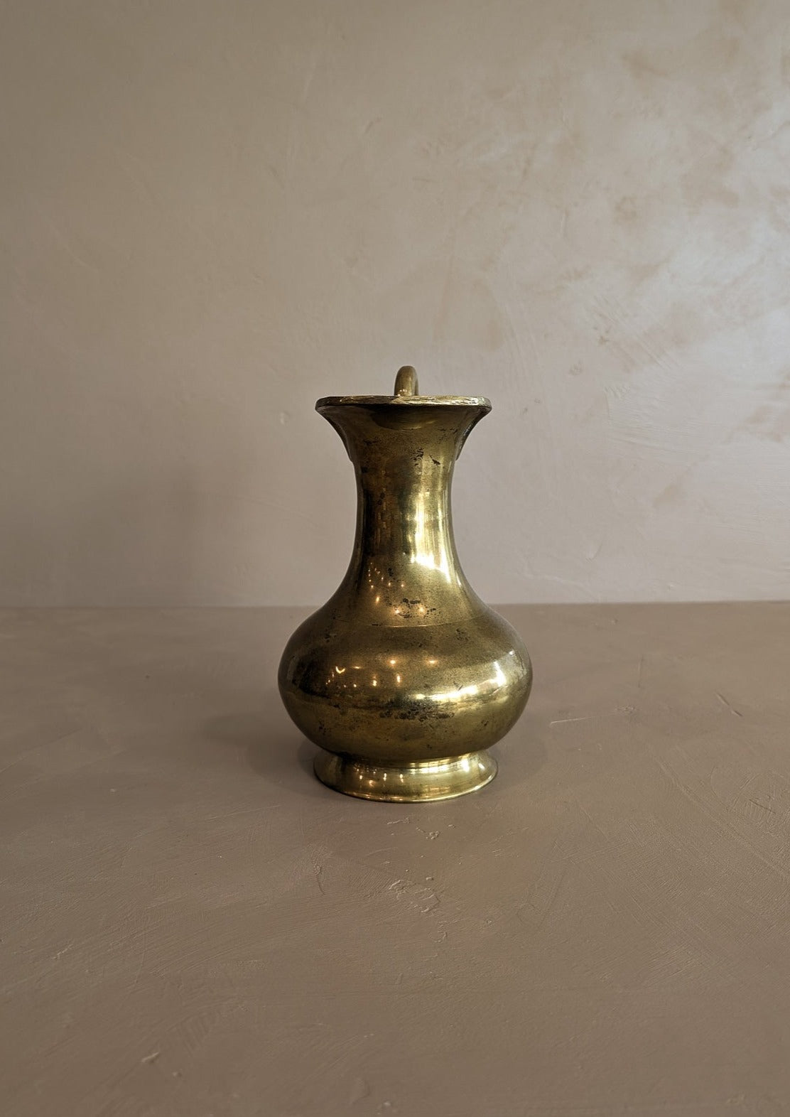 Vintage Brass Pitcher