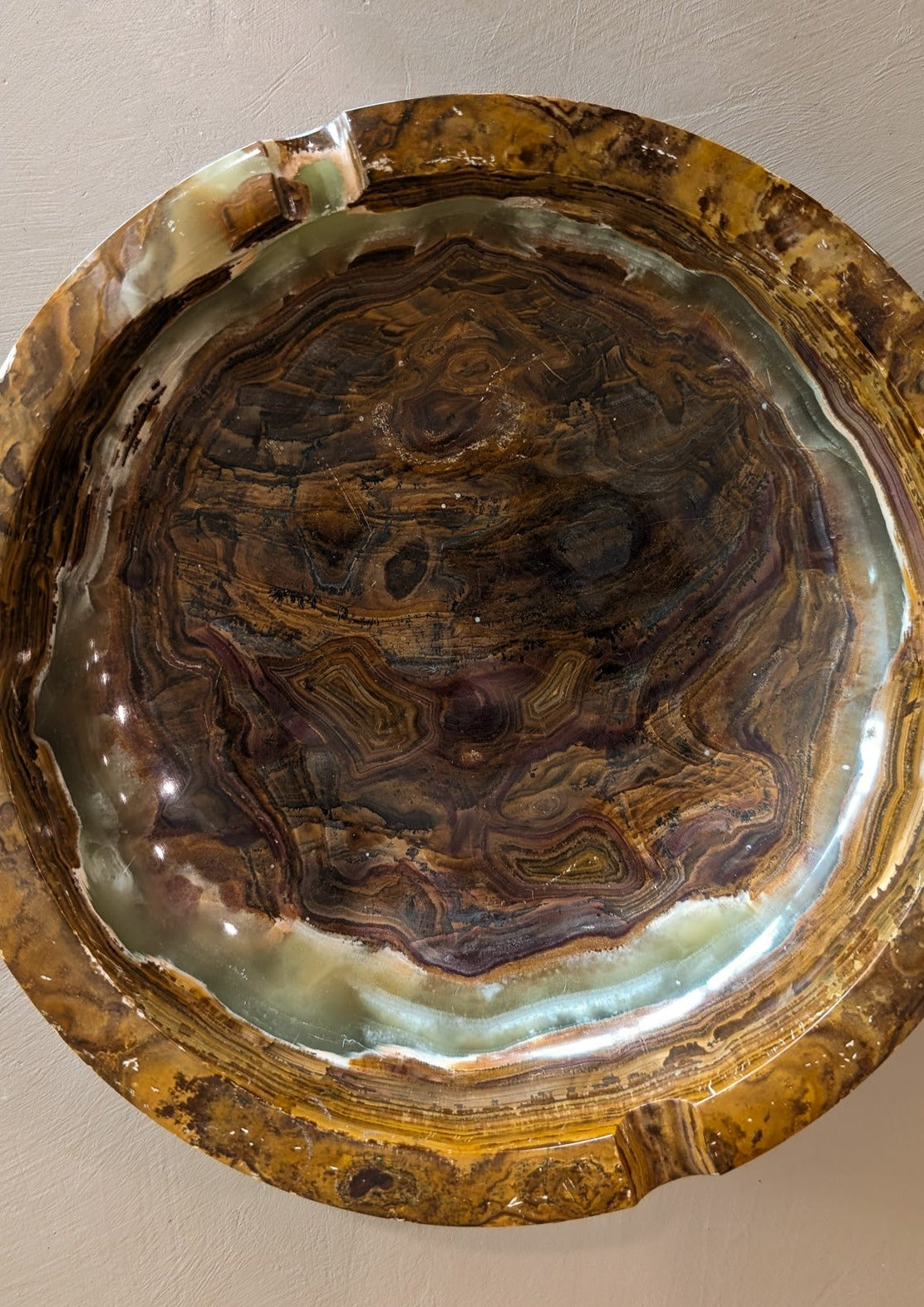 Large Onyx Ashtray/Catchall