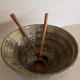 Pair of Vintage Teak Nissen Serving Spoons