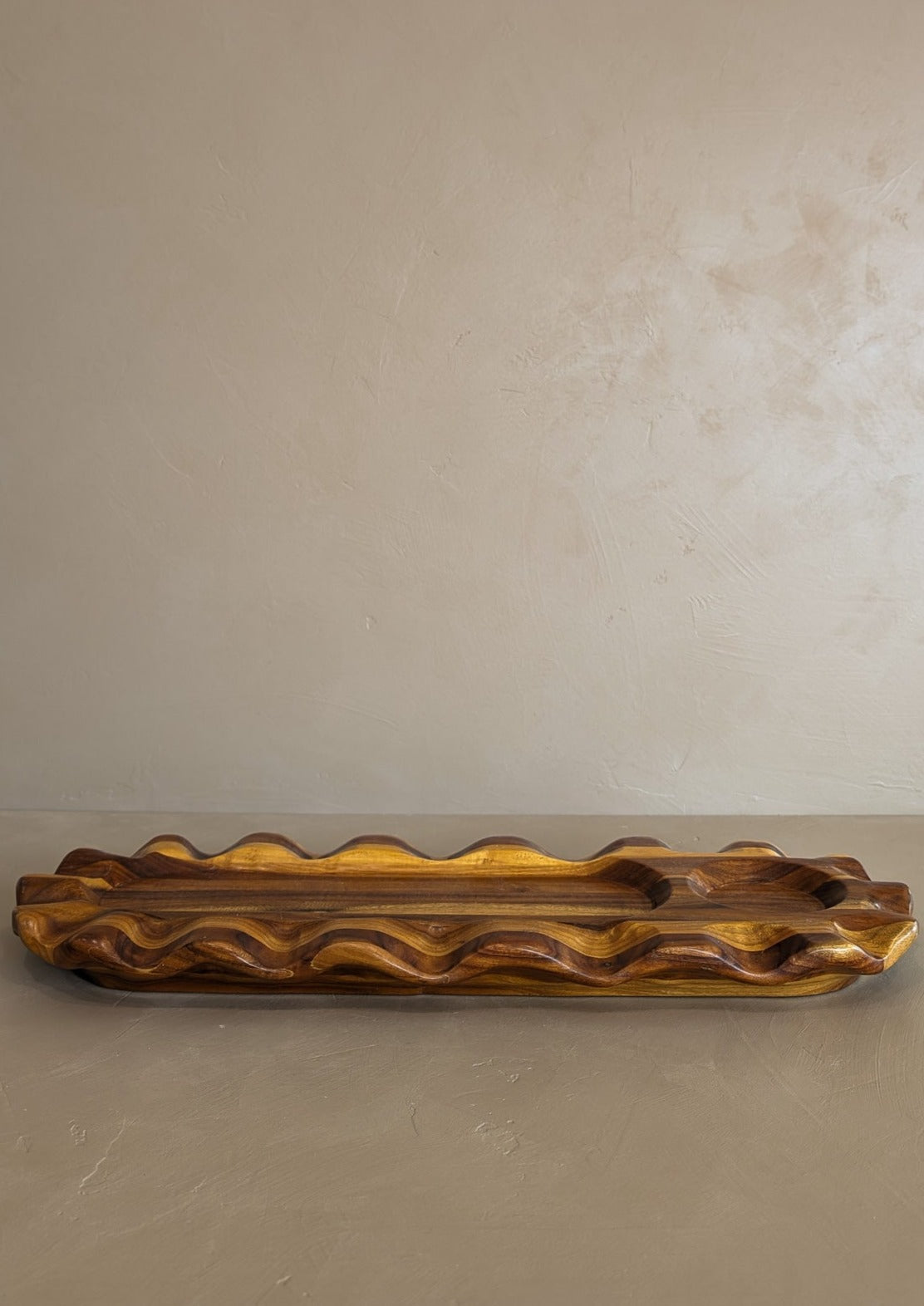 Mackenzie-Childs Wavy Serving Platter/Charcuterie Board