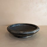 Large Handmade Textured African Mud Bowl