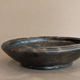 Large Handmade Textured African Mud Bowl