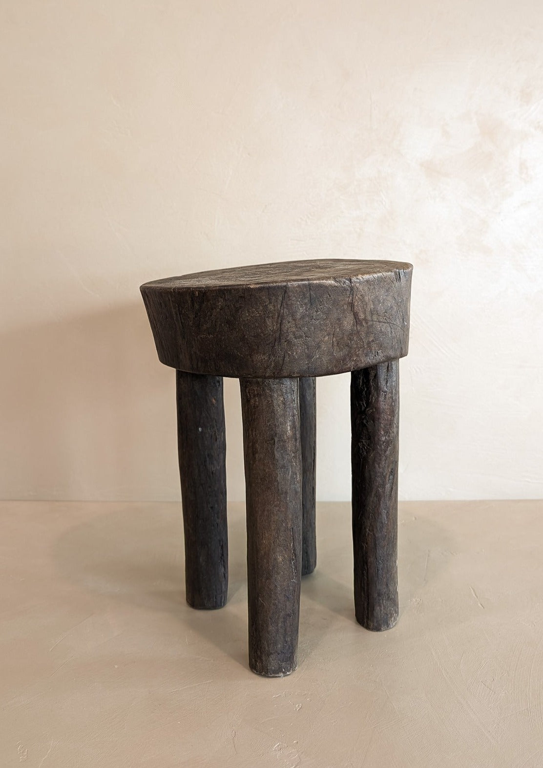 Vintage Hand-carved African Senufo Stool