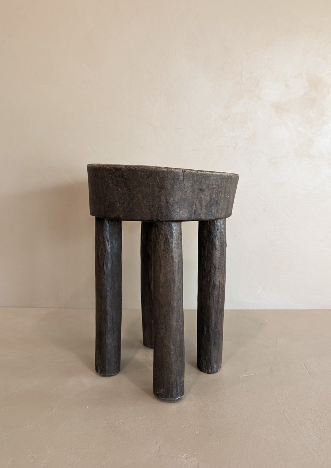 Vintage Hand-carved African Senufo Stool