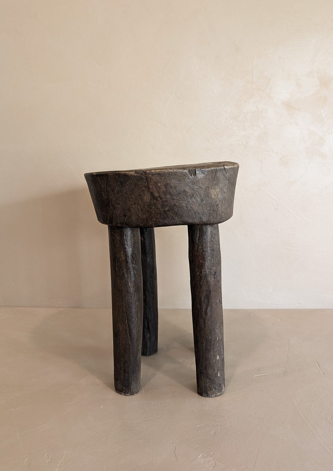 Vintage Hand-carved African Senufo Stool