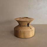 Reversible Hand-turned Wooden Pedestal Bowl