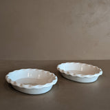 Vintage Scalloped Oven-Proof Dish/Catchall