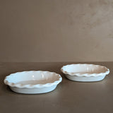 Vintage Scalloped Oven-Proof Dish/Catchall