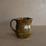 Handmade Brown Drip Glaze Pitcher