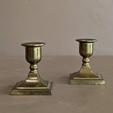 Pair of Vintage Brass Candlesticks