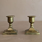 Pair of Vintage Brass Candlesticks