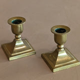 Pair of Vintage Brass Candlesticks