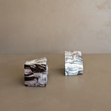 Pair of Vintage Brazilian Stone Bookends with Raw Edge