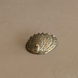 Vintage Brass Abalone Shell