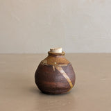 Miniature Studio Pottery Vase with Cork