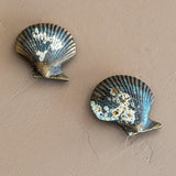 Vintage Solid Brass Scallop Shell