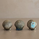 Vintage Brass Scallop Shell with Slit