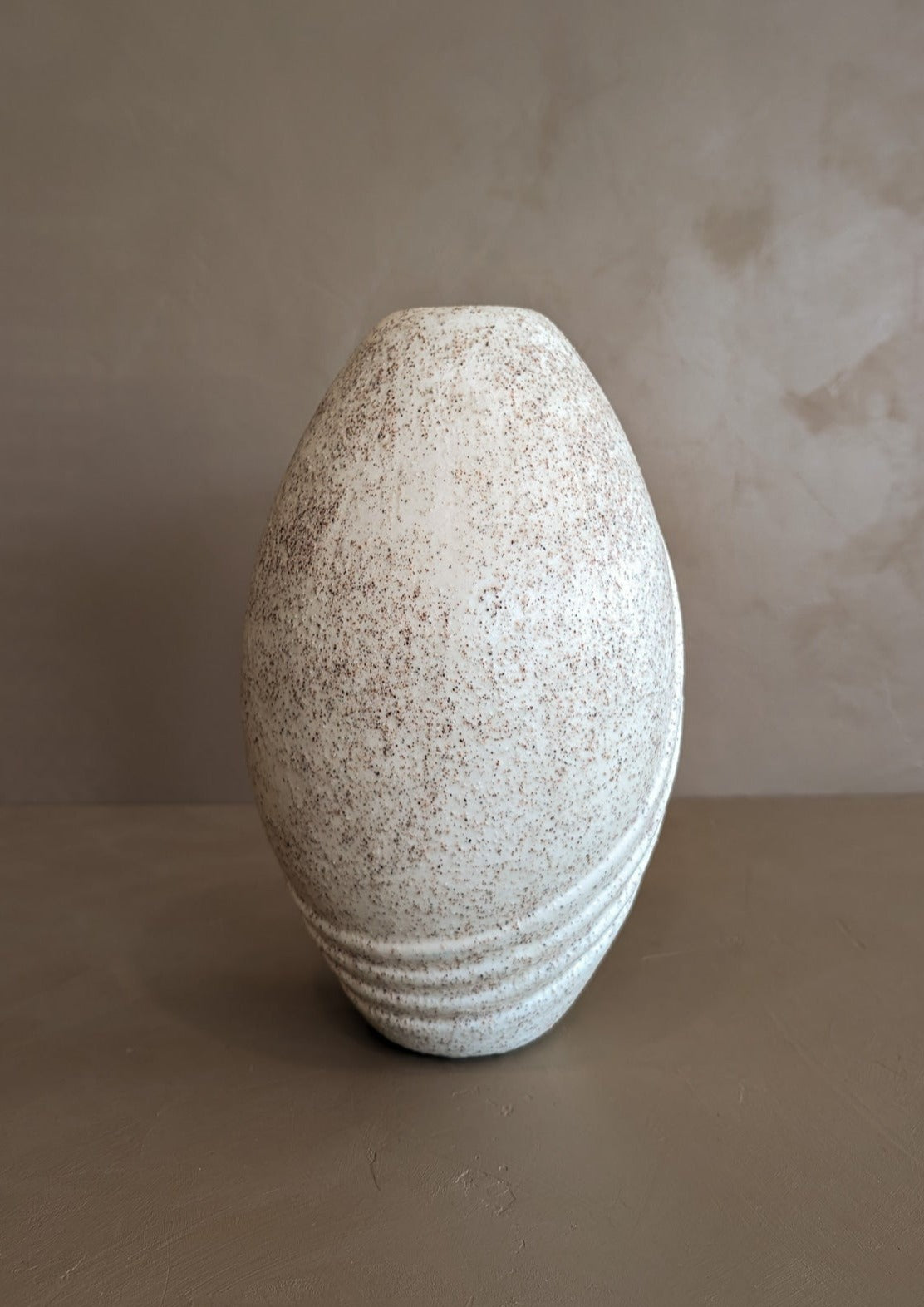 Signed Vintage Sculptural Textured Vase