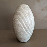 Signed Vintage Sculptural Textured Vase