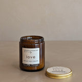 Custom Levity Interiors x Earth Tonix "Love" Candle