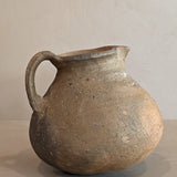 Handmade Colombian Clay Pitcher with Drainage Hole #1