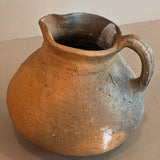 Handmade Colombian Clay Pitcher with Drainage Hole #1